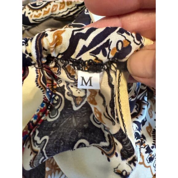 Women's Multi Color Halter Top Dress Size M - Picture 4 of 7